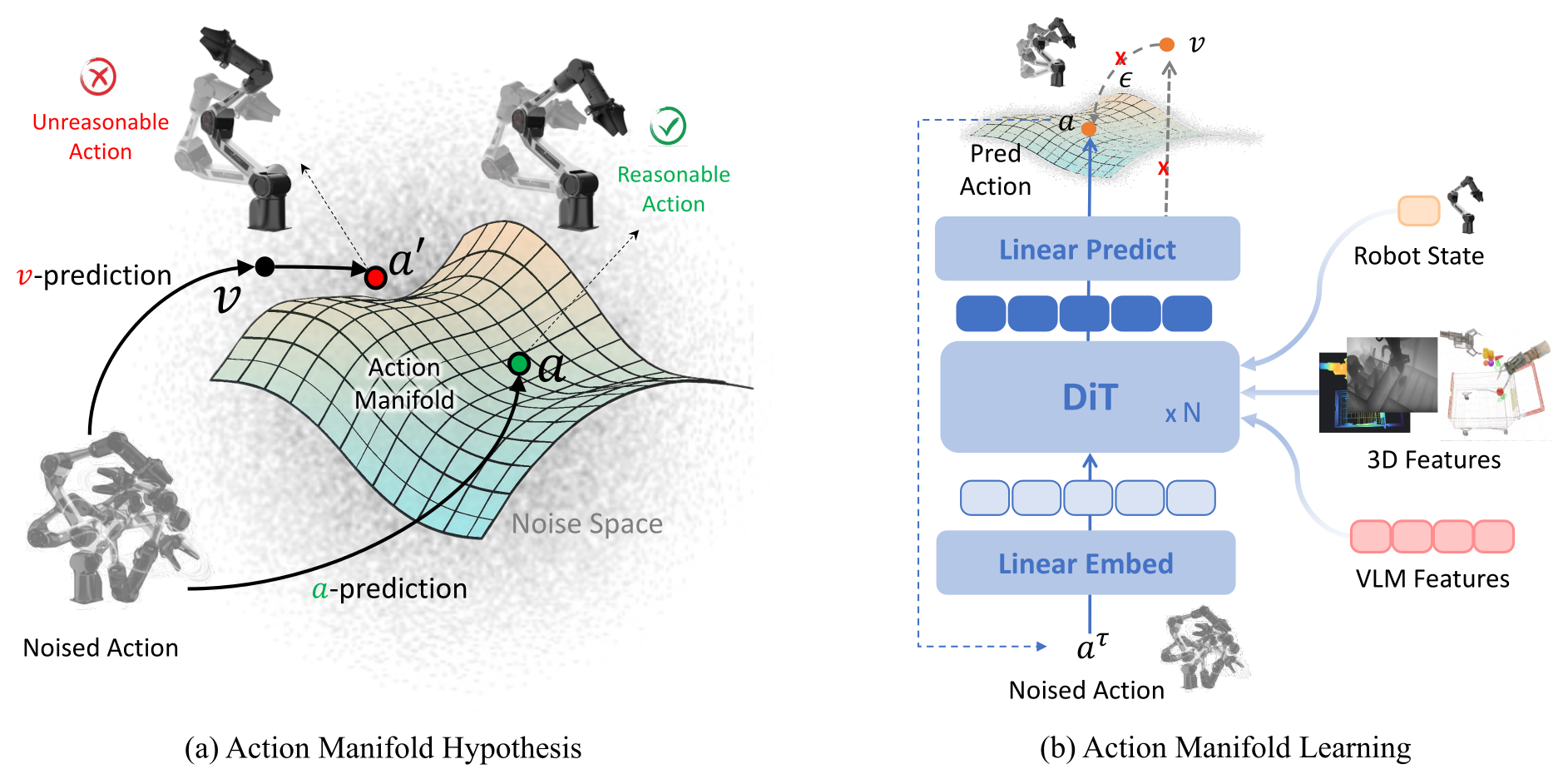 Action Manifold Hypothesis